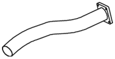 Tubo de escape DINEX 28272