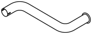 Tubo de escape DINEX 28279