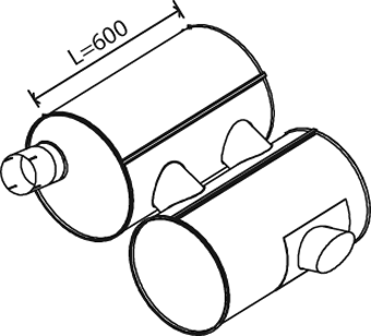 Silenciador posterior DINEX 28407