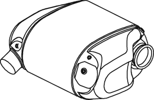 Silenciador central/posterior DINEX 28479