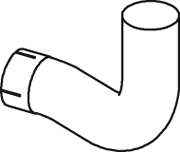 Tubo de escape DINEX 28514
