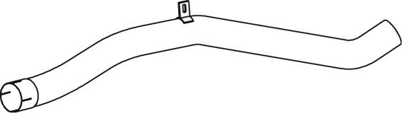Tubo de escape DINEX 28517