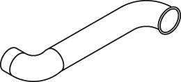 Tubo de escape DINEX 28616