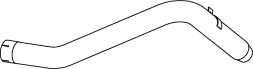 Tubo de escape DINEX 28737