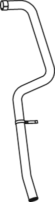Tubo de escape DINEX 28768