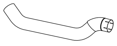 Tubo de escape DINEX 28785