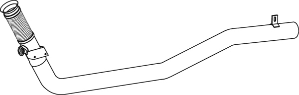 Tubo de escape DINEX 29007