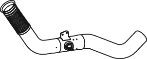 Tubo de escape DINEX 29010