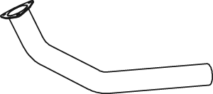 Tubo de escape DINEX 29218