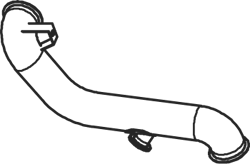 Tubo de escape DINEX 29284