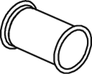 Tubo de escape DINEX 29600