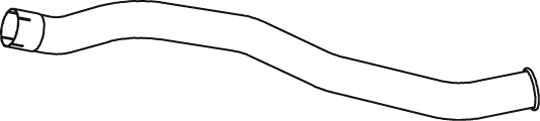 Tubo de escape DINEX 29621
