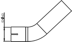 Tubo de escape DINEX 29642
