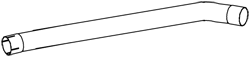 Tubo de escape DINEX 29649
