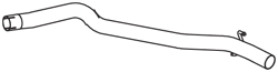 Tubo de escape DINEX 29656