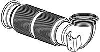 Tubo de escape DINEX 2AE001
