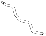 Tubo de escape DINEX 2AN001