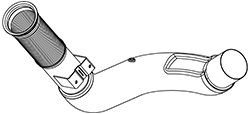 Tubo de escape DINEX 2KA001