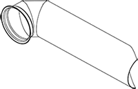 Tubo de escape DINEX 2KG001
