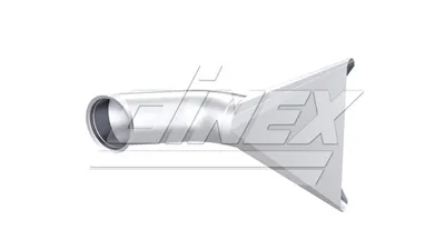 Tubo de escape DINEX 2KG010