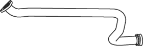 Tubo de escape DINEX 36119
