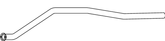 Tubo de escape DINEX 39601