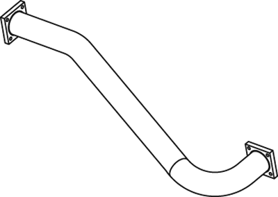 Tubo de escape DINEX 44110