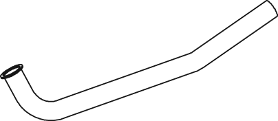 Tubo de escape DINEX 44208