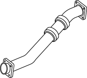 Tubo de escape DINEX 44226