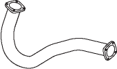 Tubo de escape DINEX 44258