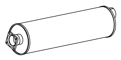 Silenciador central/posterior DINEX 44307