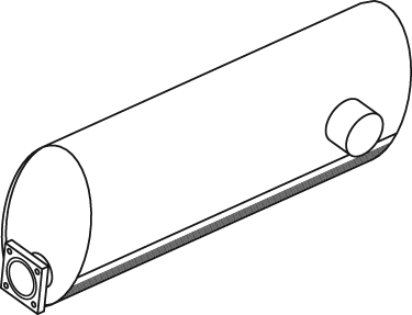 Silenciador central/posterior DINEX 44362