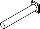Tubo de escape DINEX 44600