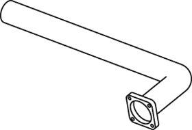 Tubo de escape DINEX 44607