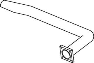 Tubo de escape DINEX 44609
