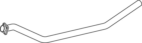 Tubo de escape DINEX 44611
