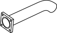 Tubo de escape DINEX 44613