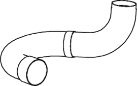 Tubo de escape DINEX 47169