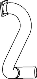 Tubo de escape DINEX 47212