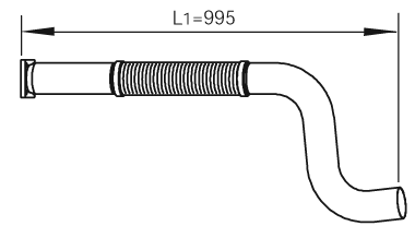 Tubo de escape DINEX 47218