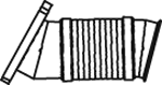 Tubo de escape DINEX 47225
