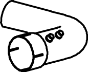 Tubo de escape DINEX 47262