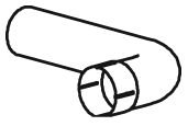 Tubo de escape DINEX 47503