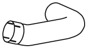 Tubo de escape DINEX 47504