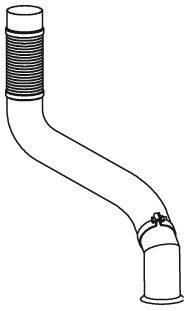 Tubo de escape DINEX 47553