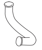 Tubo de escape DINEX 47557