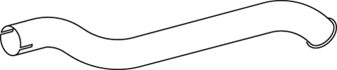 Tubo de escape DINEX 47608