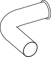 Tubo de escape DINEX 47641