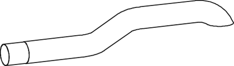 Tubo de escape DINEX 47656