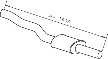 Silenciador posterior DINEX 47688